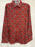 Ajrakh handblock printed shirts in pure Cotton
