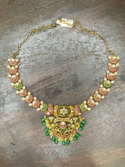 Necklace with earring