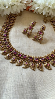 Neckalce with earring
