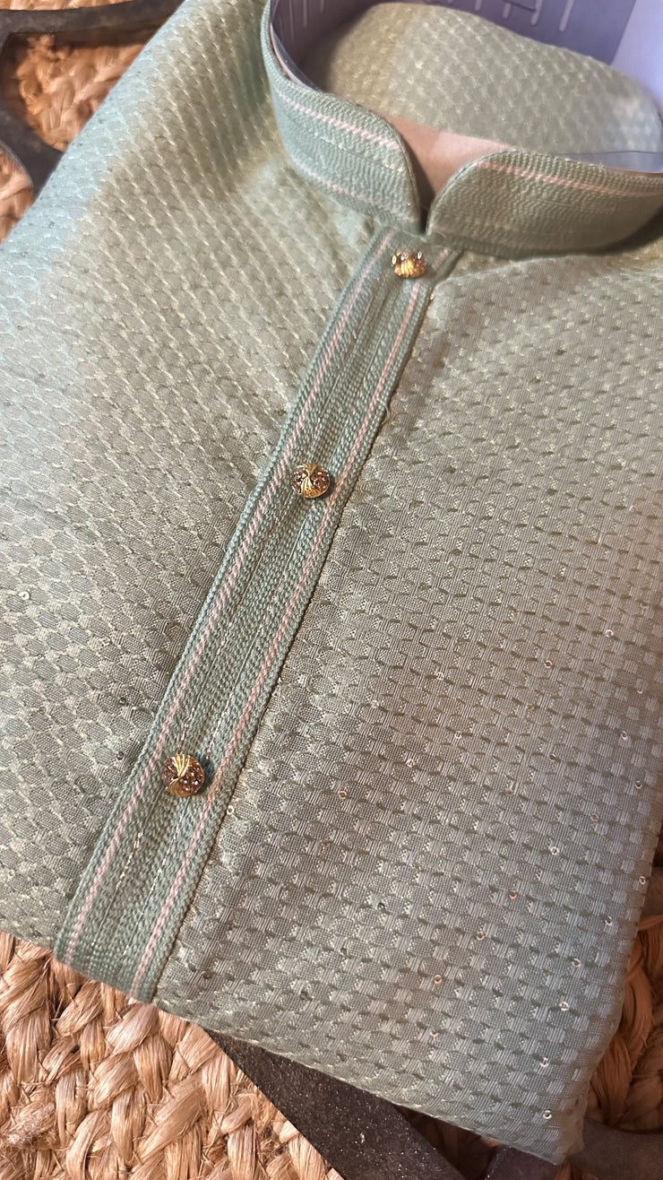 Olive green Kurta