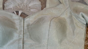 Off white brocade designer blouse
