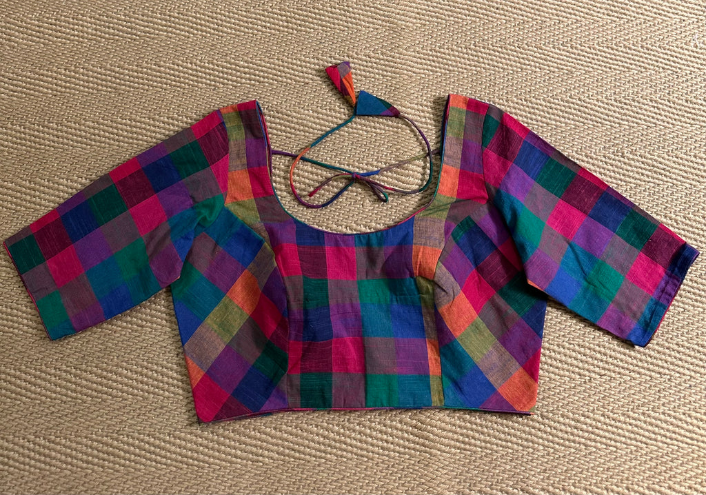 Madrass kattam cotton blouse