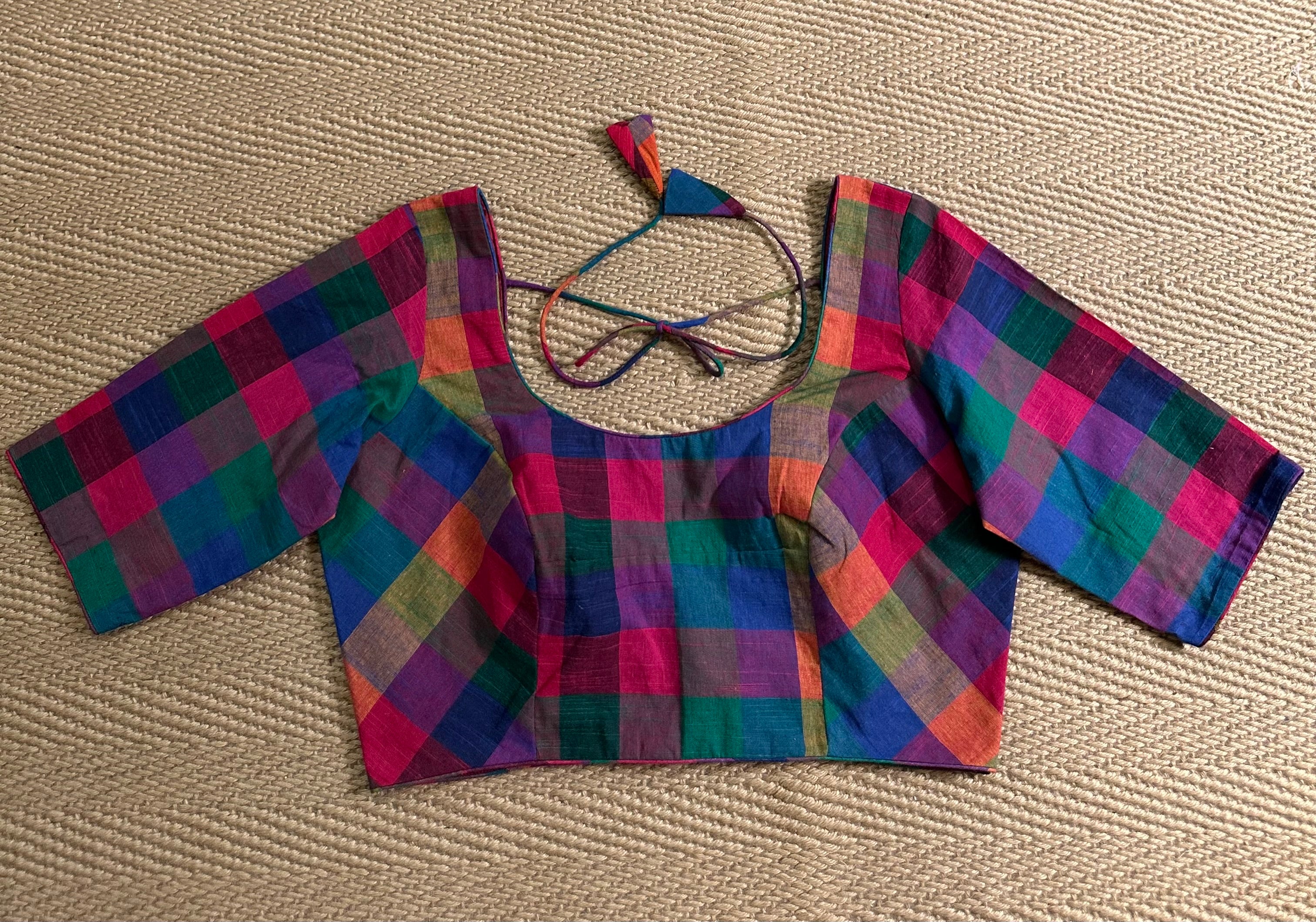 Madrass kattam cotton blouse