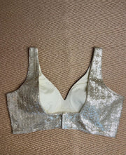 Gold sequins blouse
