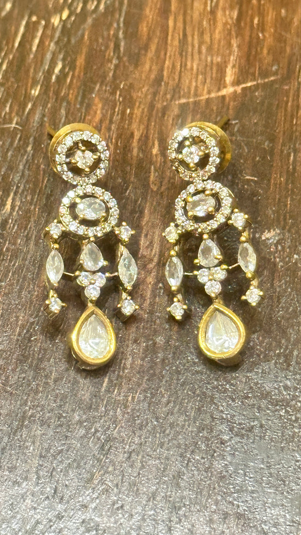 Necklace with earring