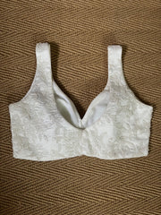 Off white blouse with bead work