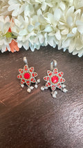 Silver Bugadis with kemp stones