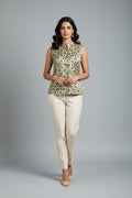 Modal silk reversable jacket