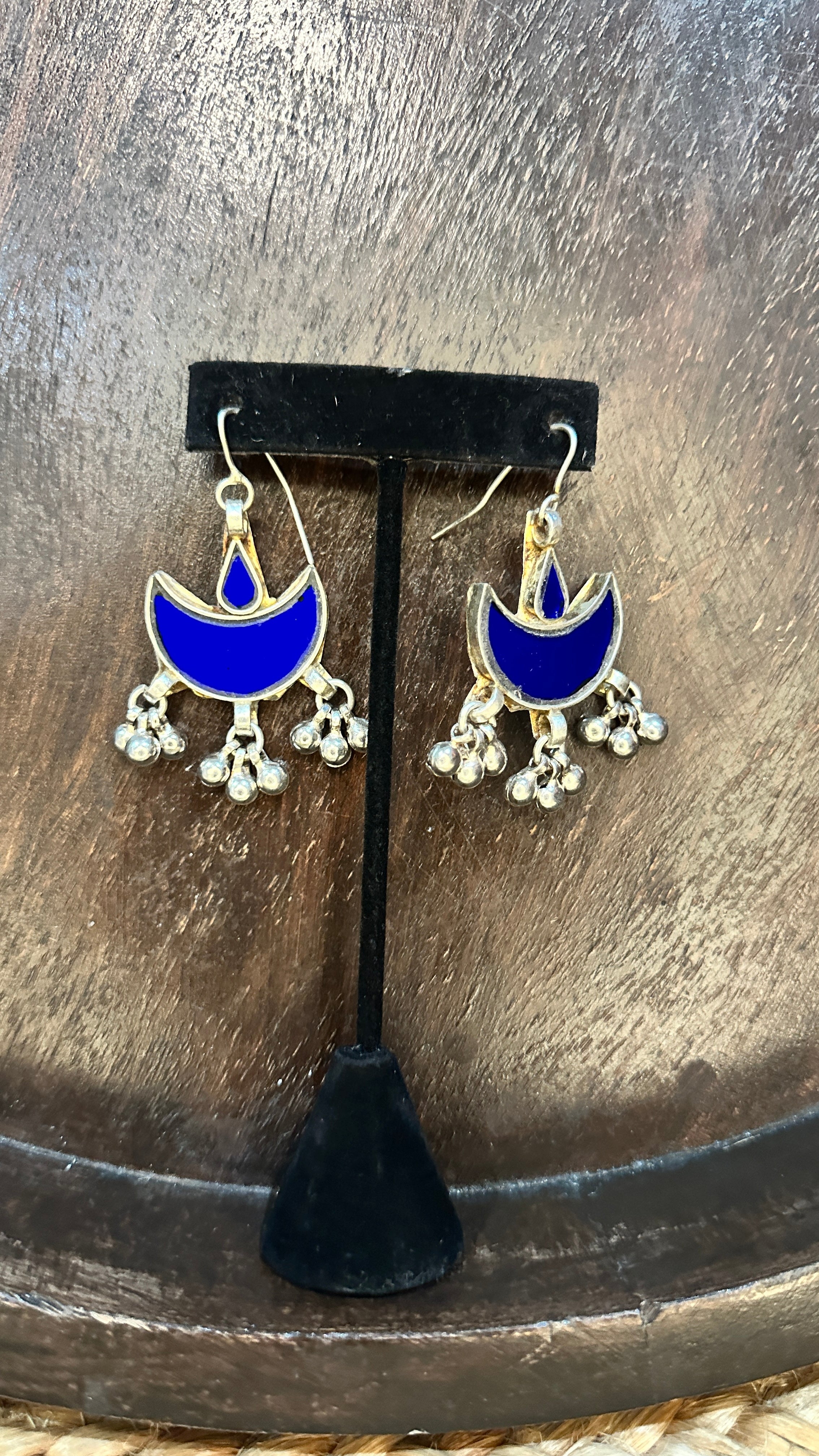 Glass earring