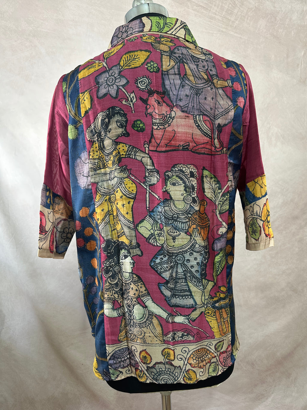 Kalamkari dijital printed kurti shirts