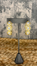 Moissanite hoops
