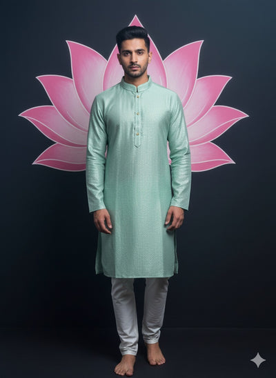Olive green Kurta