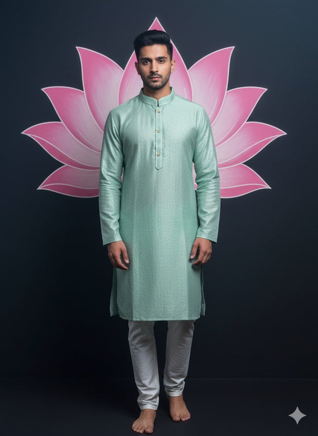 Olive green Kurta