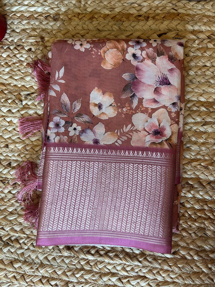Gift saree, (no pico and fall)