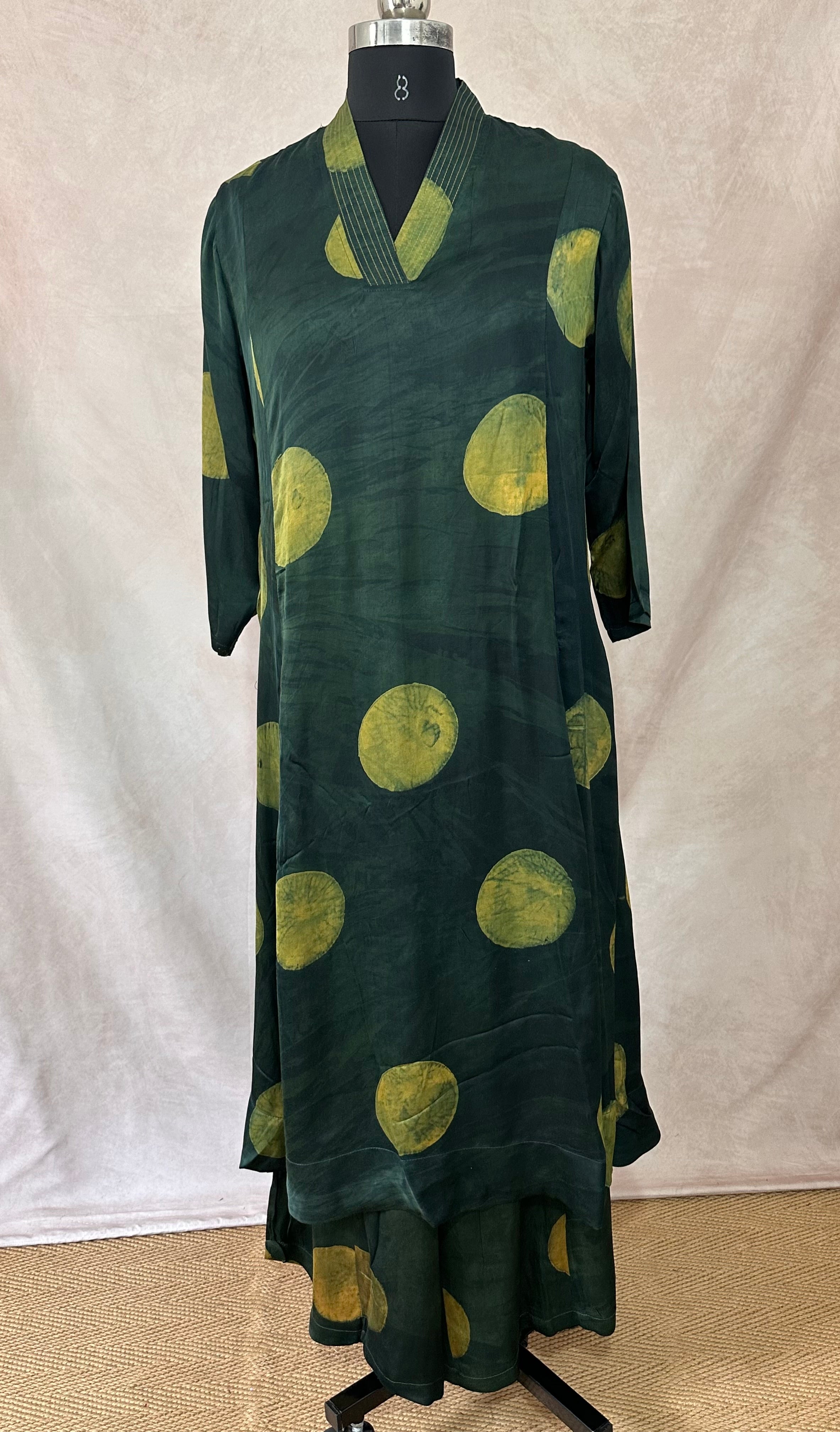 Modal silk kurti and bottom