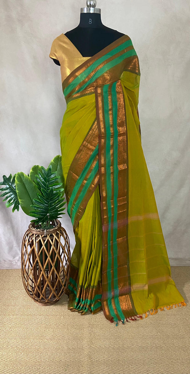 Kanchivaram cotton sarees, NO BP