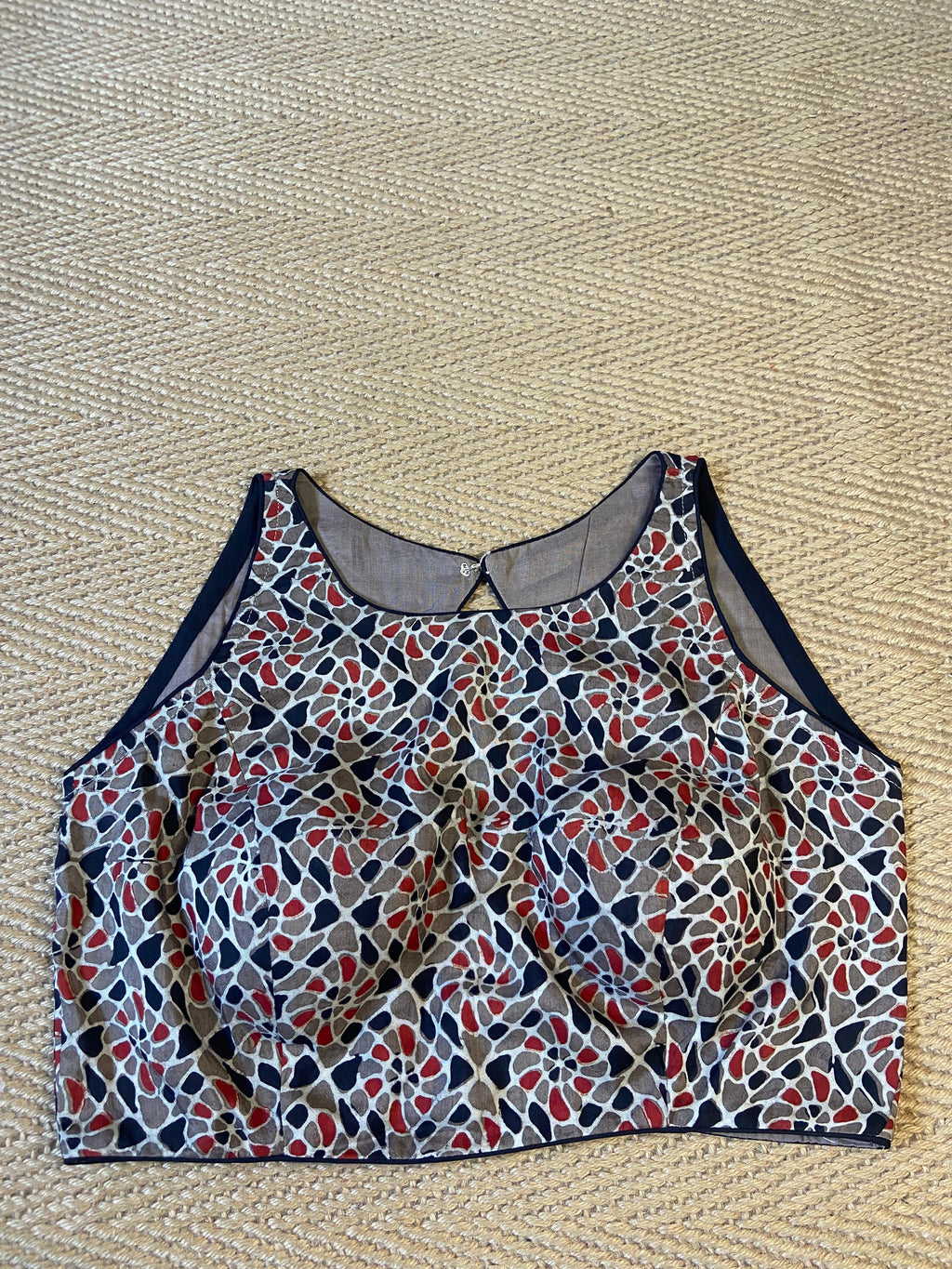 Ajrakh blouse