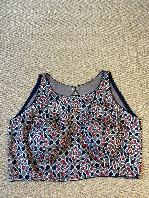 Ajrakh blouse