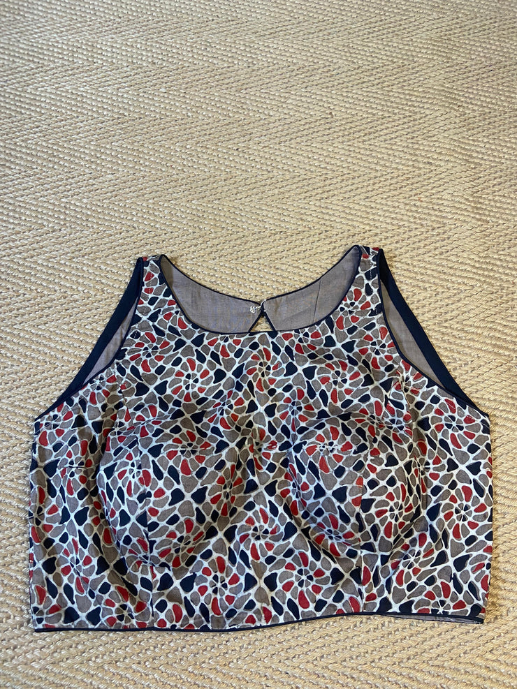 Ajrakh blouse