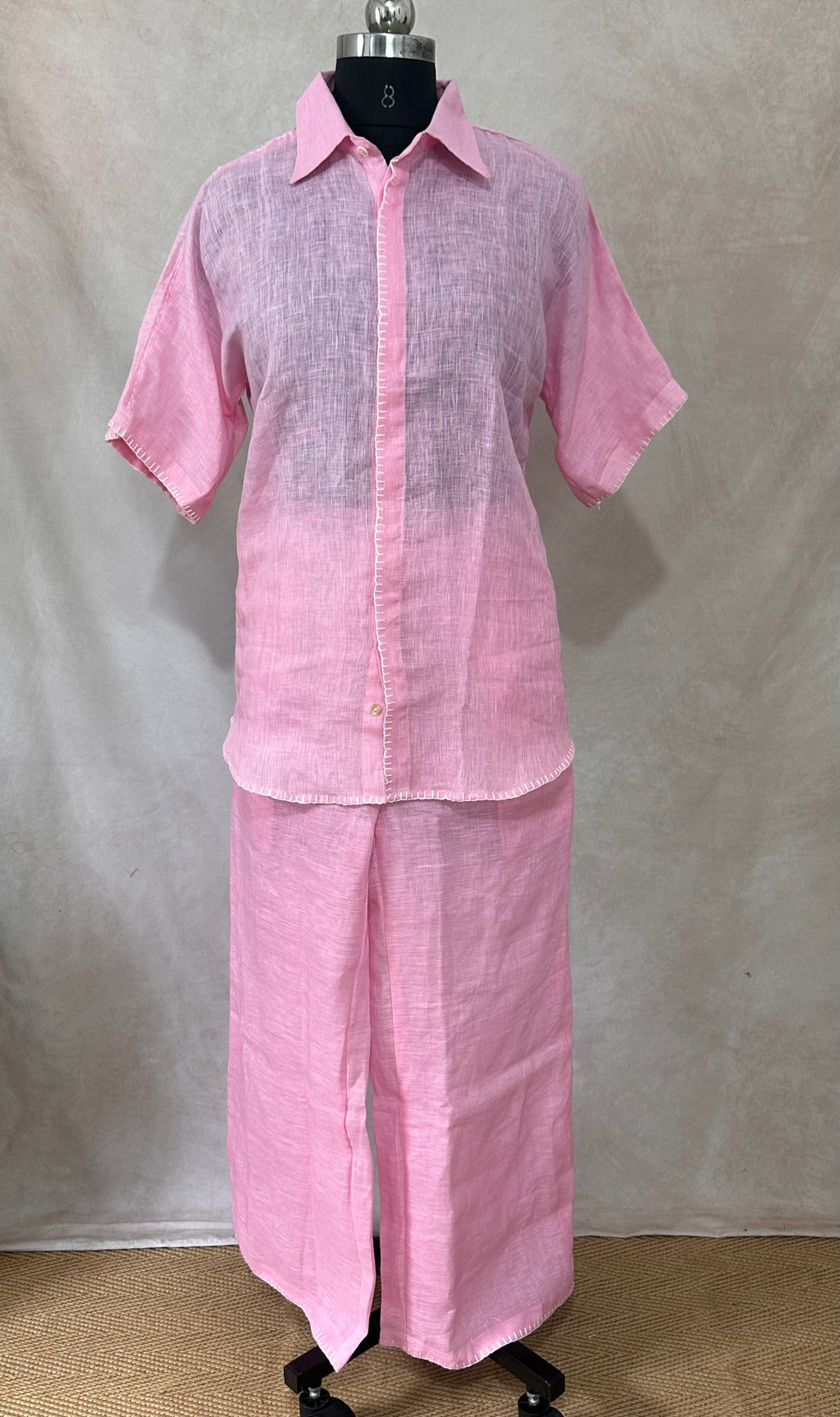 Pure linen cord set