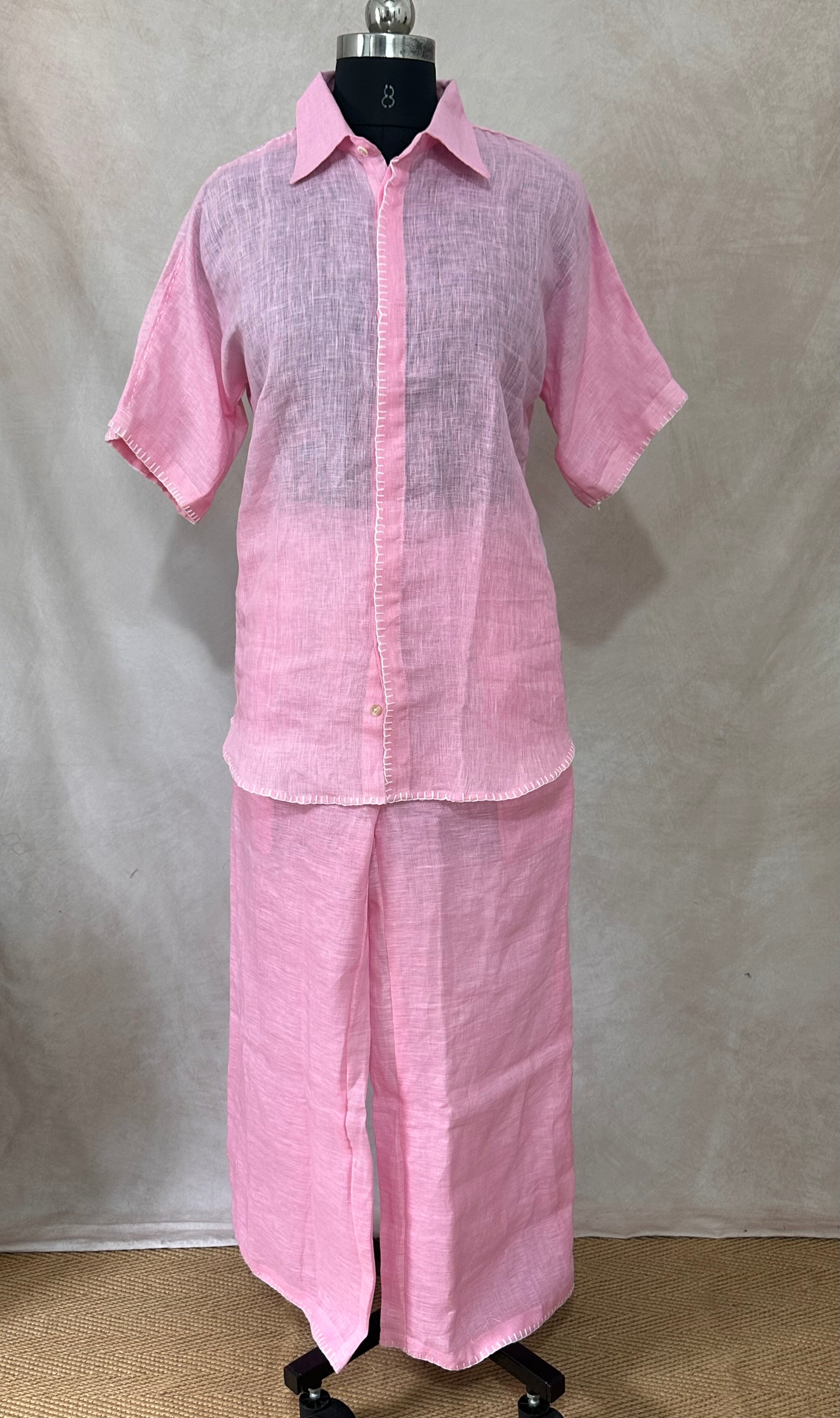 Pure linen cord set