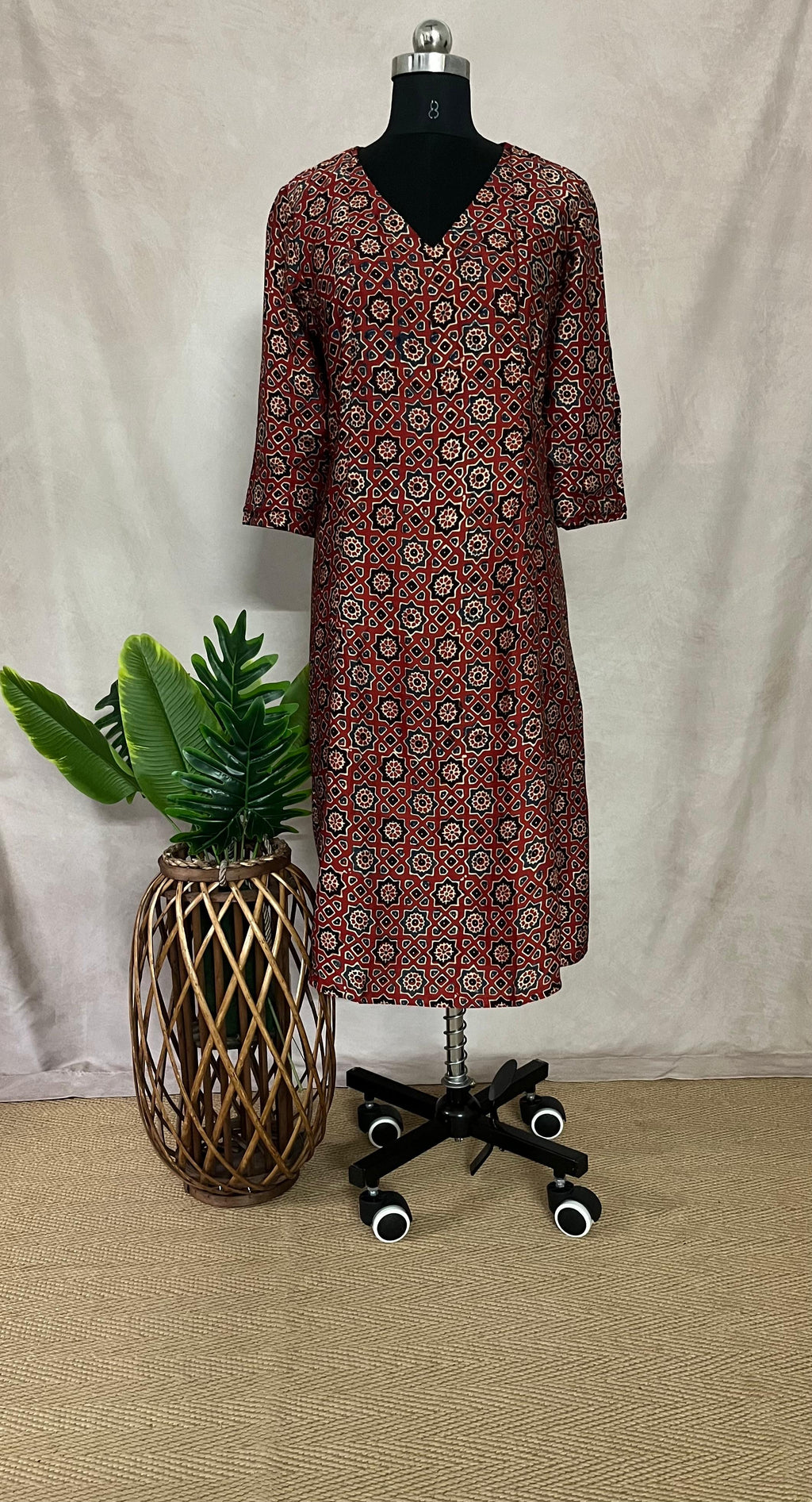 Modal silk kurti