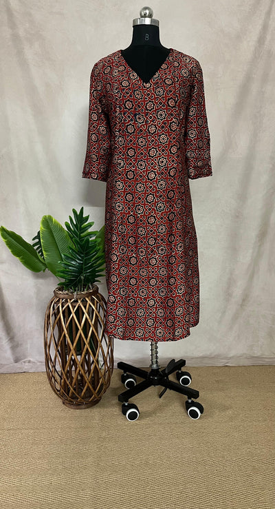 Modal silk kurti