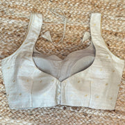 Off white tissue blouse