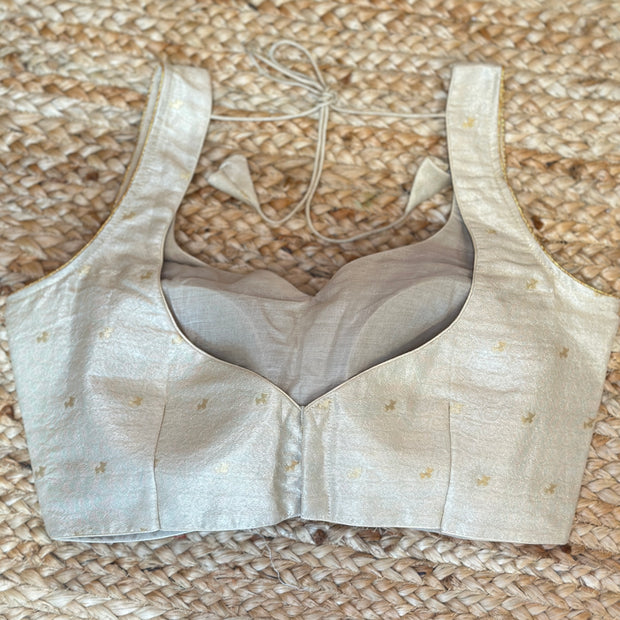 Off white tissue blouse