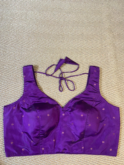 Purple blouse