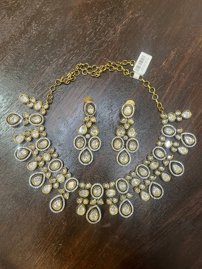 Necklace with earring