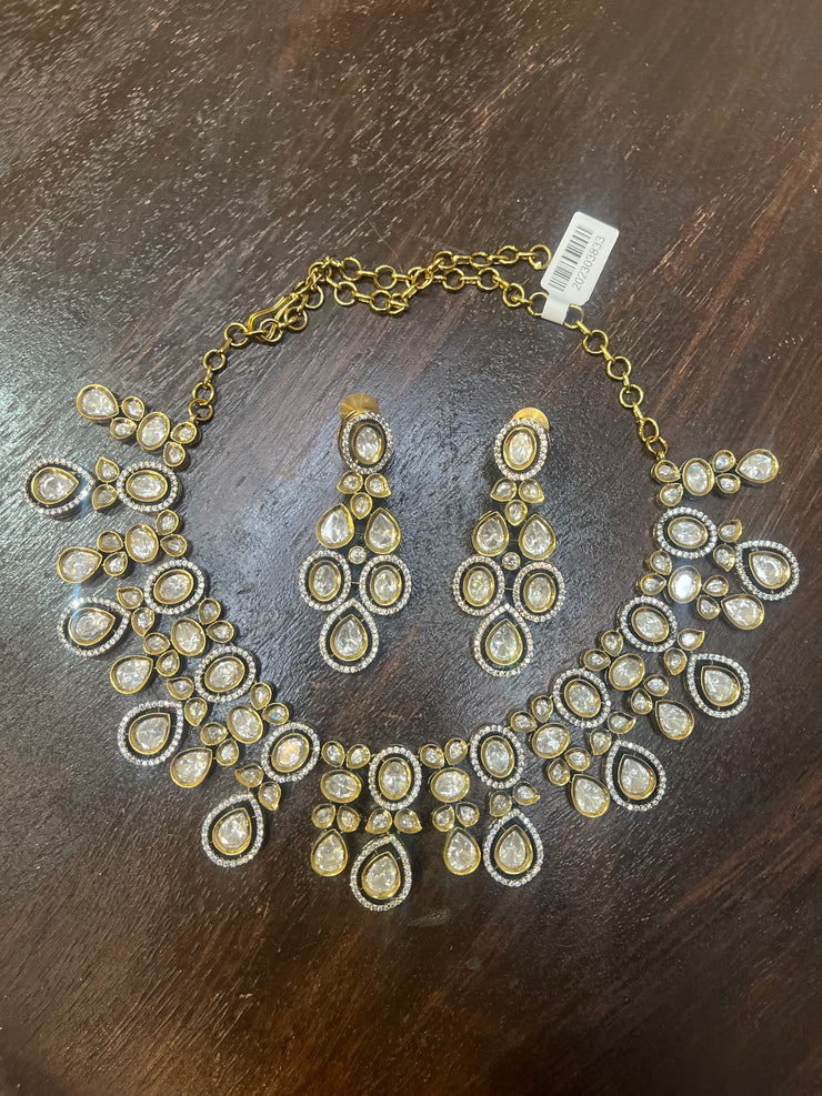Necklace with earring