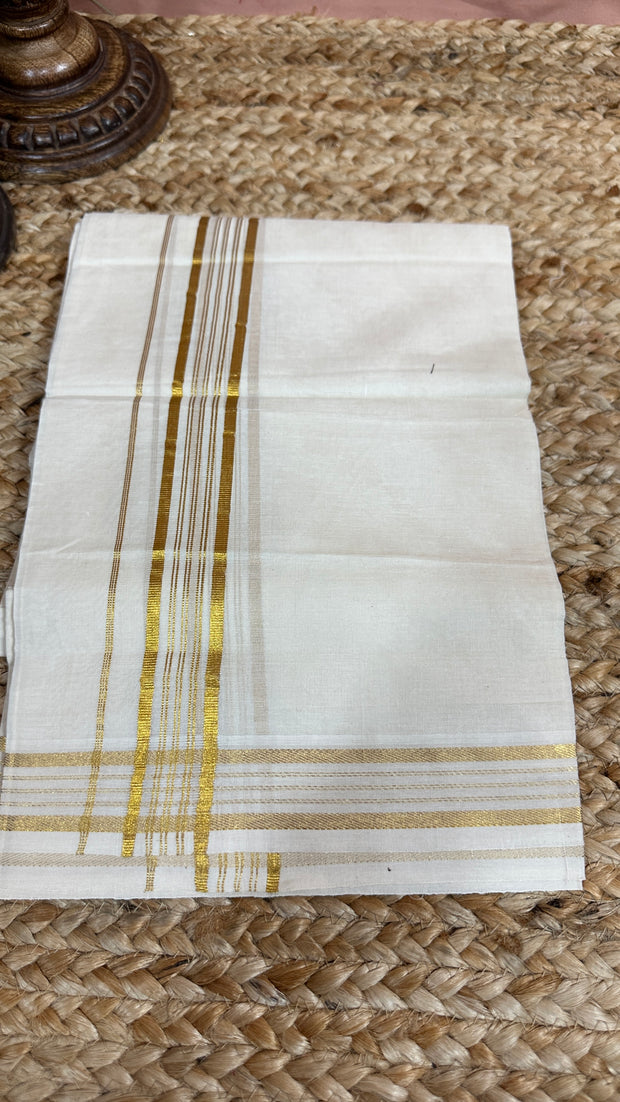 Gold zari mundu