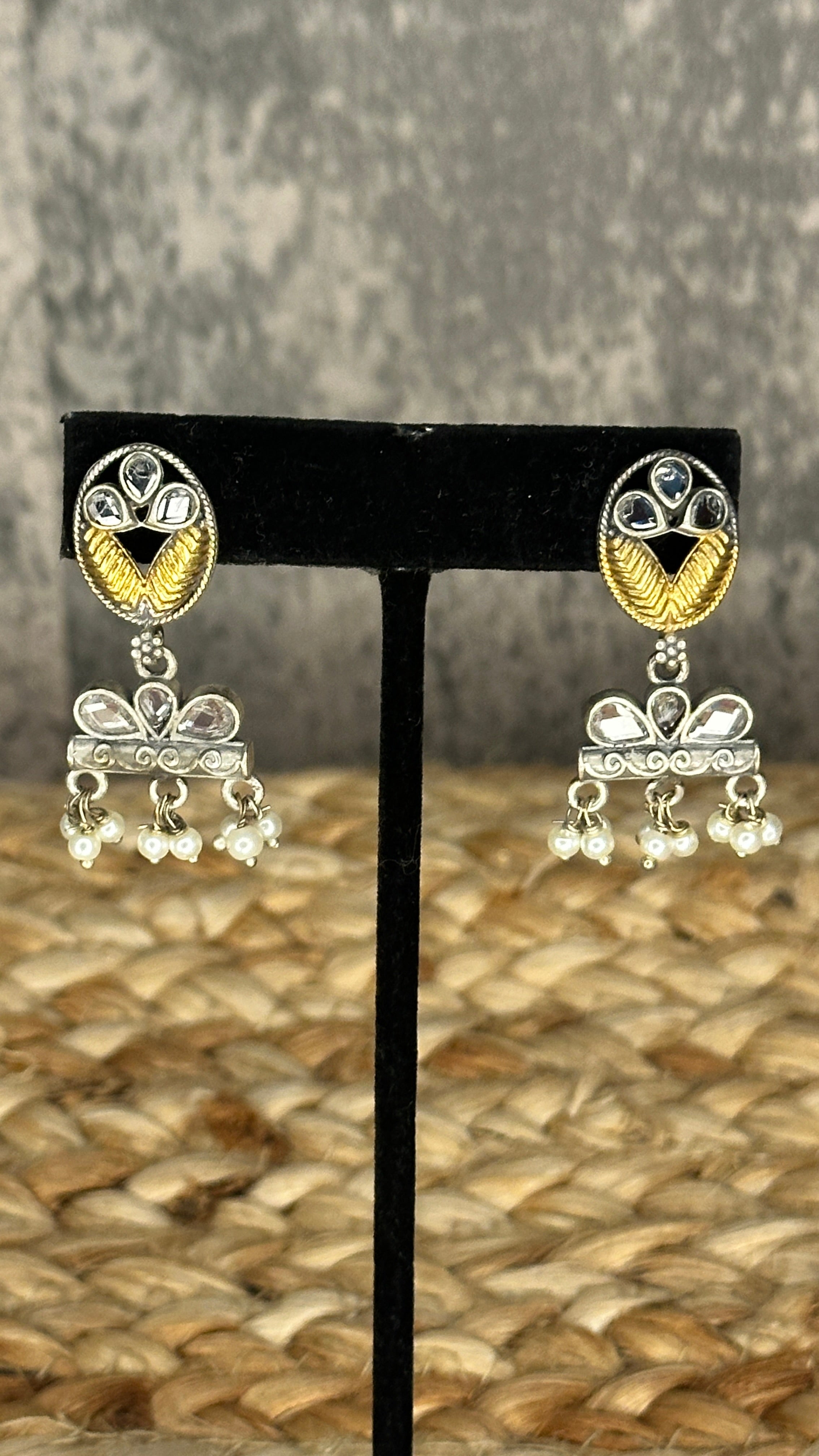 Necklace with earring