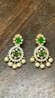 Necklace with earring