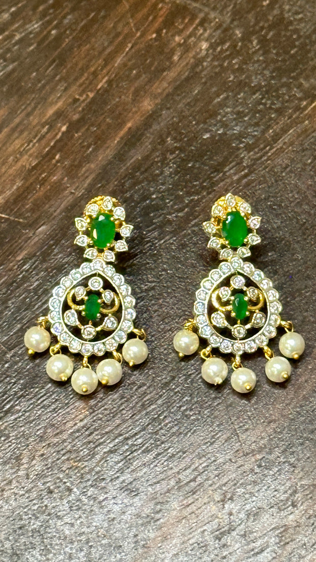 Necklace with earring
