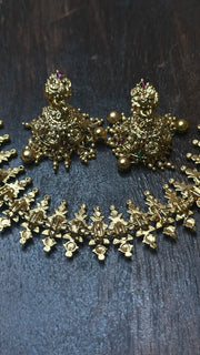 Long Necklace with jhumka