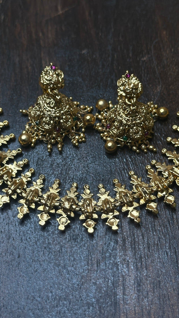 Long Necklace with jhumka