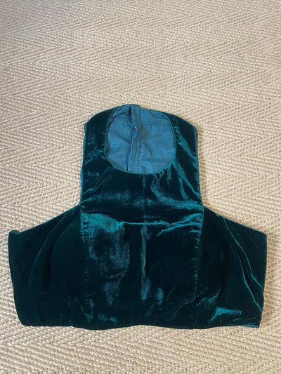Green Velvet blouse