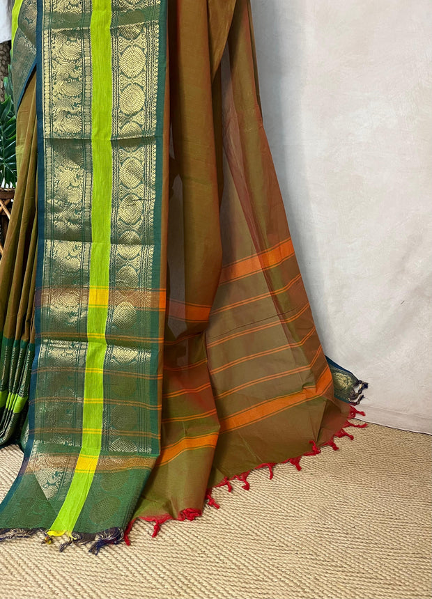 Kanchivaram cotton sarees, NO BP
