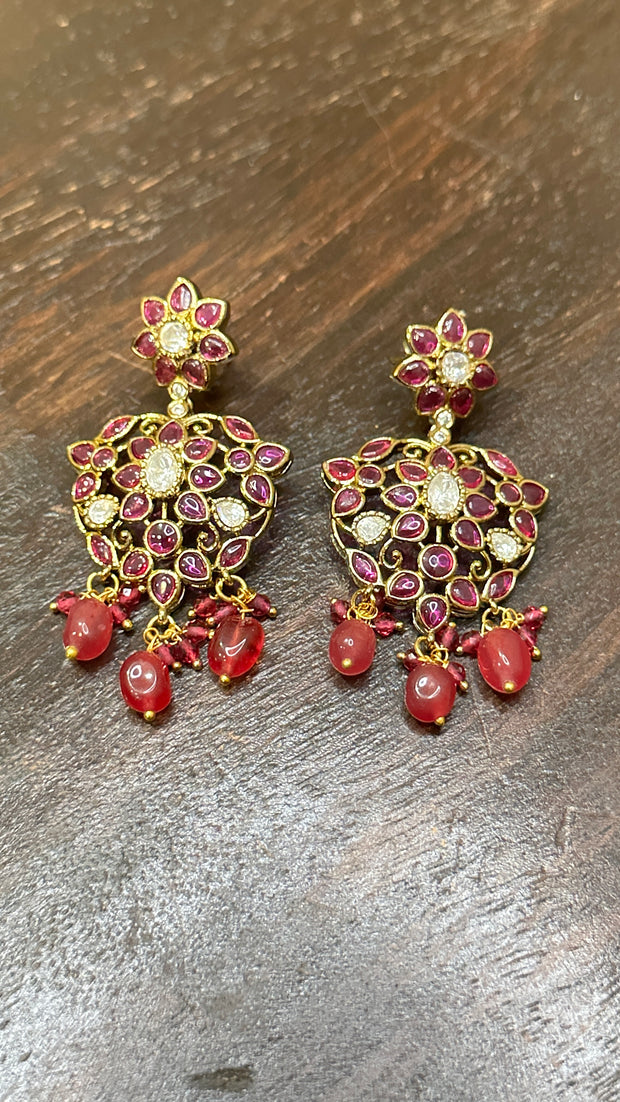 Necklace with earring