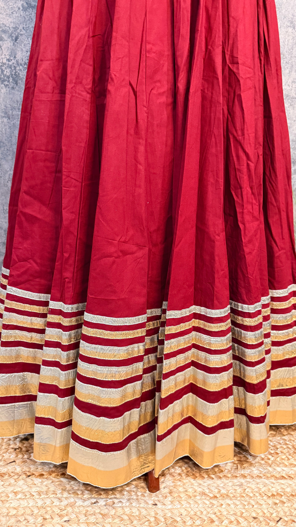 8 m flare navrathri skirt