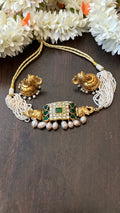 Designer choker with jhumka