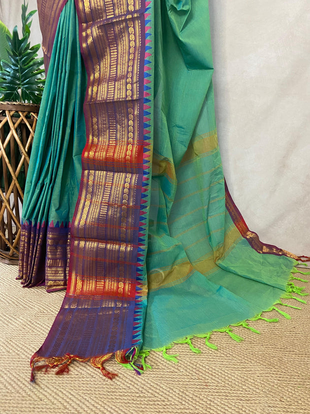 Kanchivaram cotton sarees, NO BP