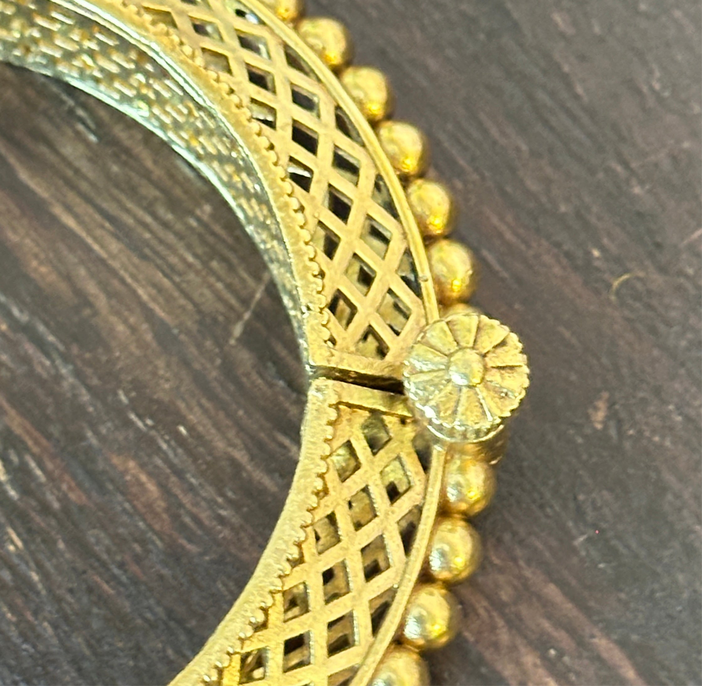 Brass finish bangels (single)