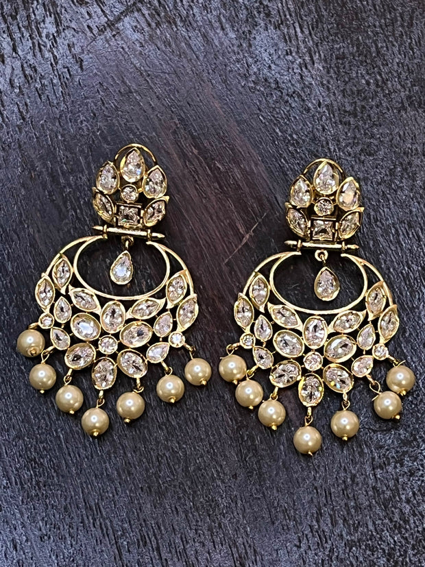Polki chandbali