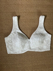 Off white blouse with bead work