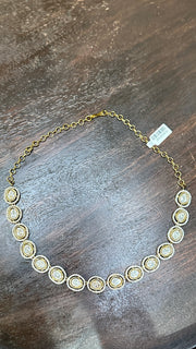 Necklace with earring