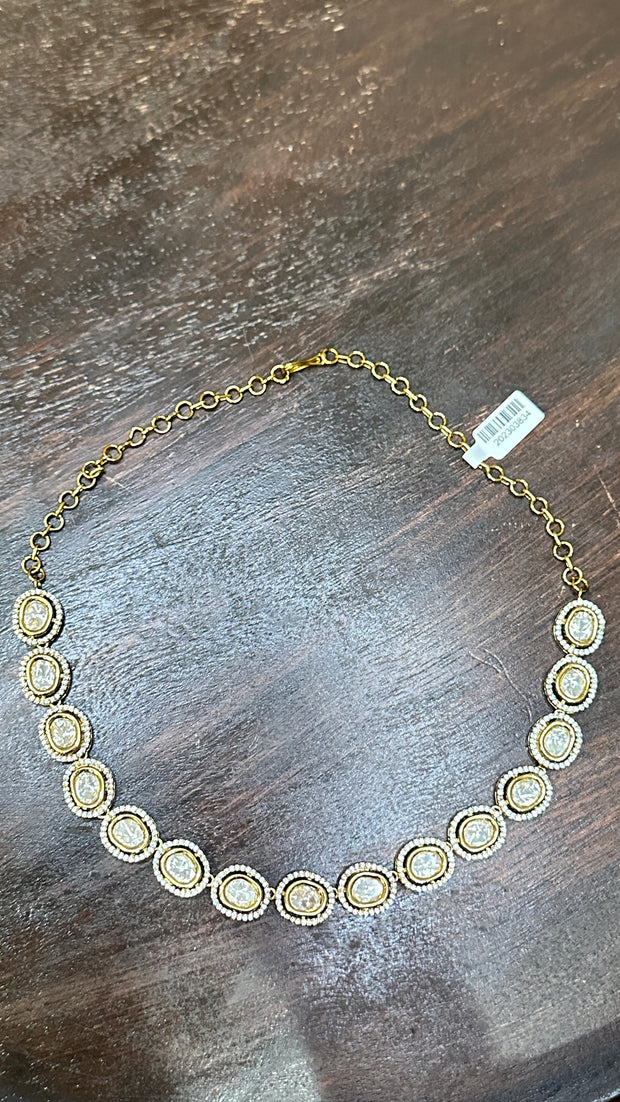 Necklace with earring