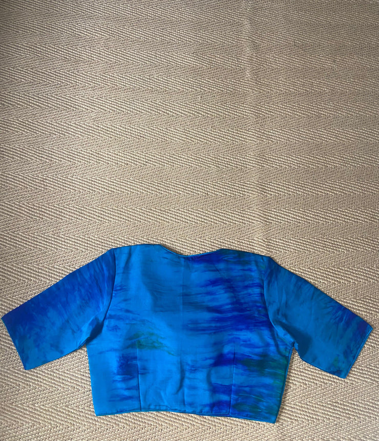 Off white brocade blouse